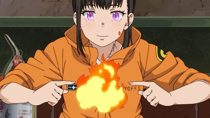 TVアニメ「炎炎ノ消防隊」ティザーPV第2弾より。