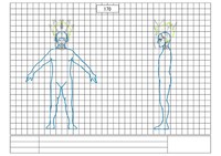 メカ千空の着ぐるみの制作過程。