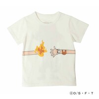 「ONE PIECE」と「つながるTシャツ」のコラボアイテム（子供用）。