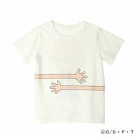 「ONE PIECE」と「つながるTシャツ」のコラボアイテム（子供用）。