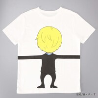 「ONE PIECE」と「つながるTシャツ」のコラボアイテム（大人用）。