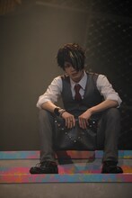 芹沢純役の堀海登。