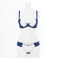 セイバーモデルのランジェリーセット。