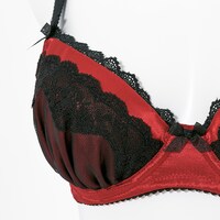 遠坂凛モデルのランジェリーセット。