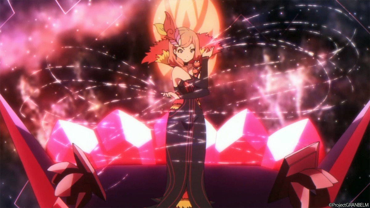 アニメ「グランベルム」PV第1弾より。