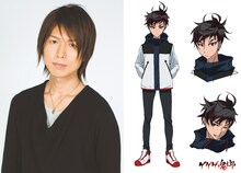 左から神谷浩史、石動零（いするぎれい）。