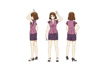 一条美月（CV：大西沙織）のキャラクタービジュアル・全身。