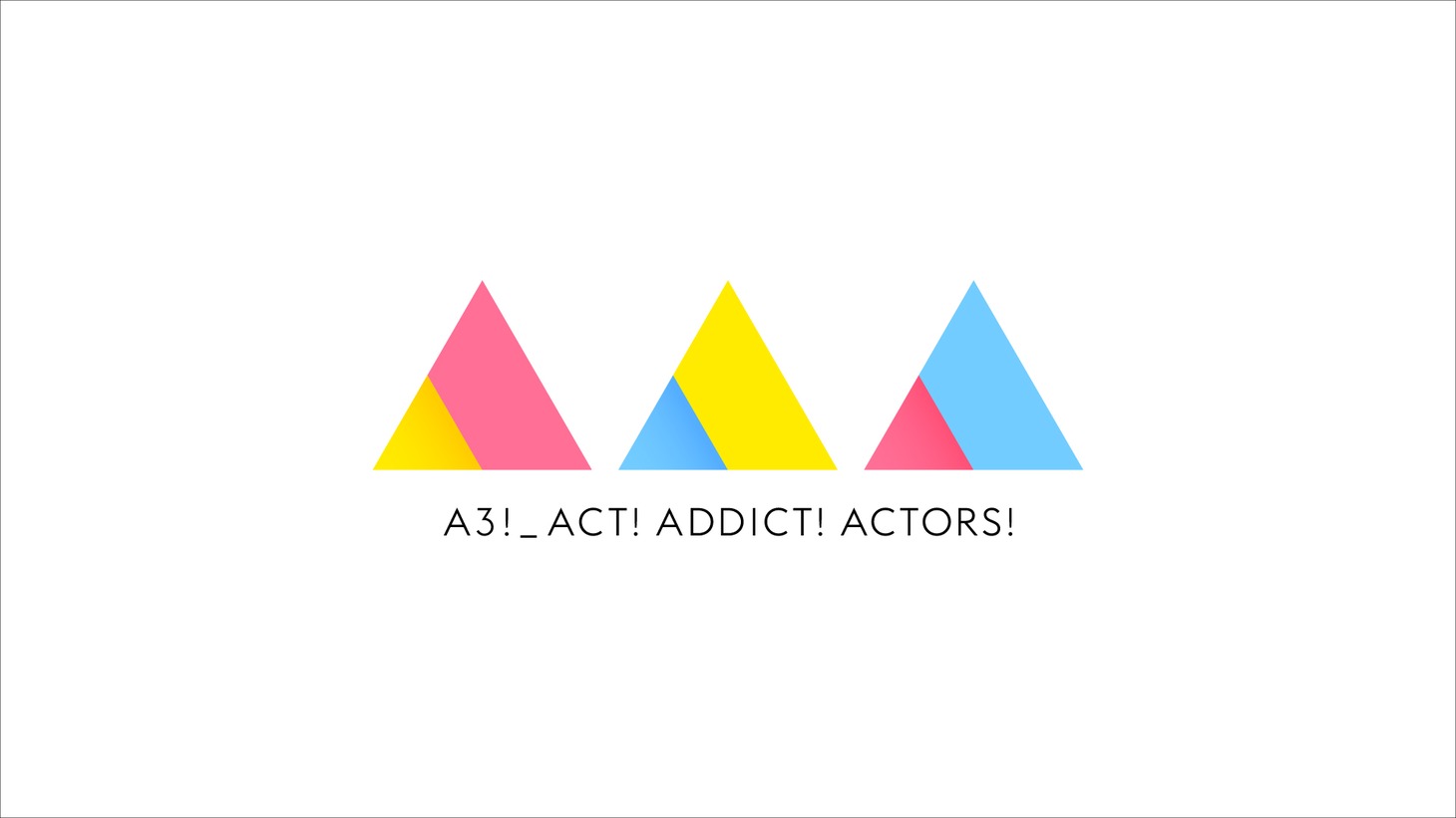 アニメ「A3!」ロゴ