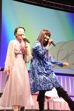 左から宍戸留美、松岡由貴。