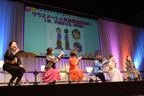 1位に輝いた矢田まさる役は宮原永海が務めており、キャスト一同から拍手が贈られた。