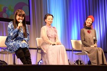 左から松岡由貴、宍戸留美、宮原永海。