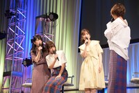 豊田萌絵のフェロモンが増したと語る黒沢ともよ、朝井彩加、安済知佳。