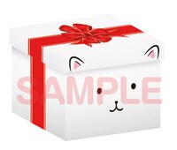 「ご注文はうさぎですか??」バースデイソングシリーズ全9枚連動購入特典「特製収納 BOX」の外箱デザイン。