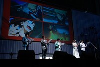 朗読劇の様子。