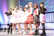 左から厚木那奈美、久保田未夢、林鼓子、佐々木李子、芹澤優、若井友希、森嶋優花。