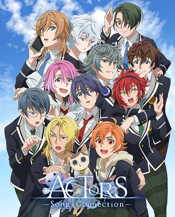 TVアニメ「ACTORS -Songs Connection-」キービジュアル第1弾