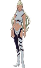 クリスタル（CV：坂本真綾）。人気、実力ともに現在、火星を代表するミュージシャンとして君臨している。火星での楽曲ストリーミング回数の最高記録を持つ。ライブパフォーマンスにも定評があり、火星歴46年の「マーズ・ボウル」におけるハーフタイムショー、および48年の「サイドニア・フェス」でのヘッドライナーは歴史的パフォーマンスとの呼び声が高い。近年は社会支援などの活動も多くなっている。