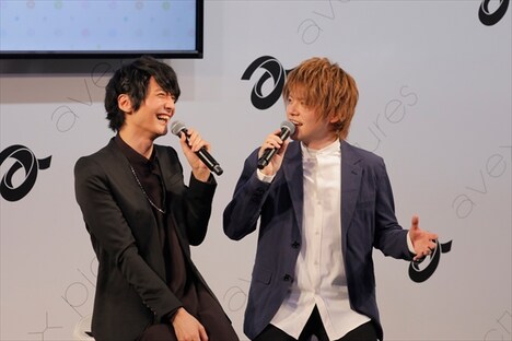 島崎信長、内田雄馬。