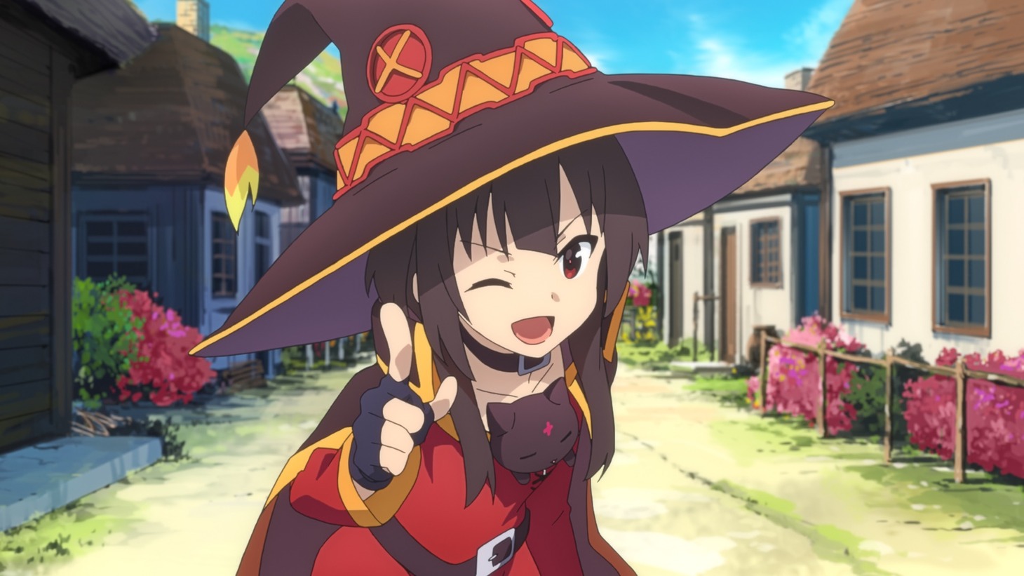 「この素晴らしい世界に祝福を！紅伝説」の場面カット。