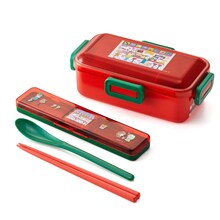 「4点ロックの1段お弁当箱＆コンビセット」池野恋モデル