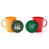 「ふたつきコップ2柄セット」池野恋モデル