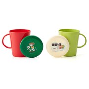 「ふたつきコップ2柄セット」陸奥A子モデル