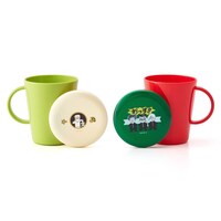 「ふたつきコップ2柄セット」岡田あ～みんモデル