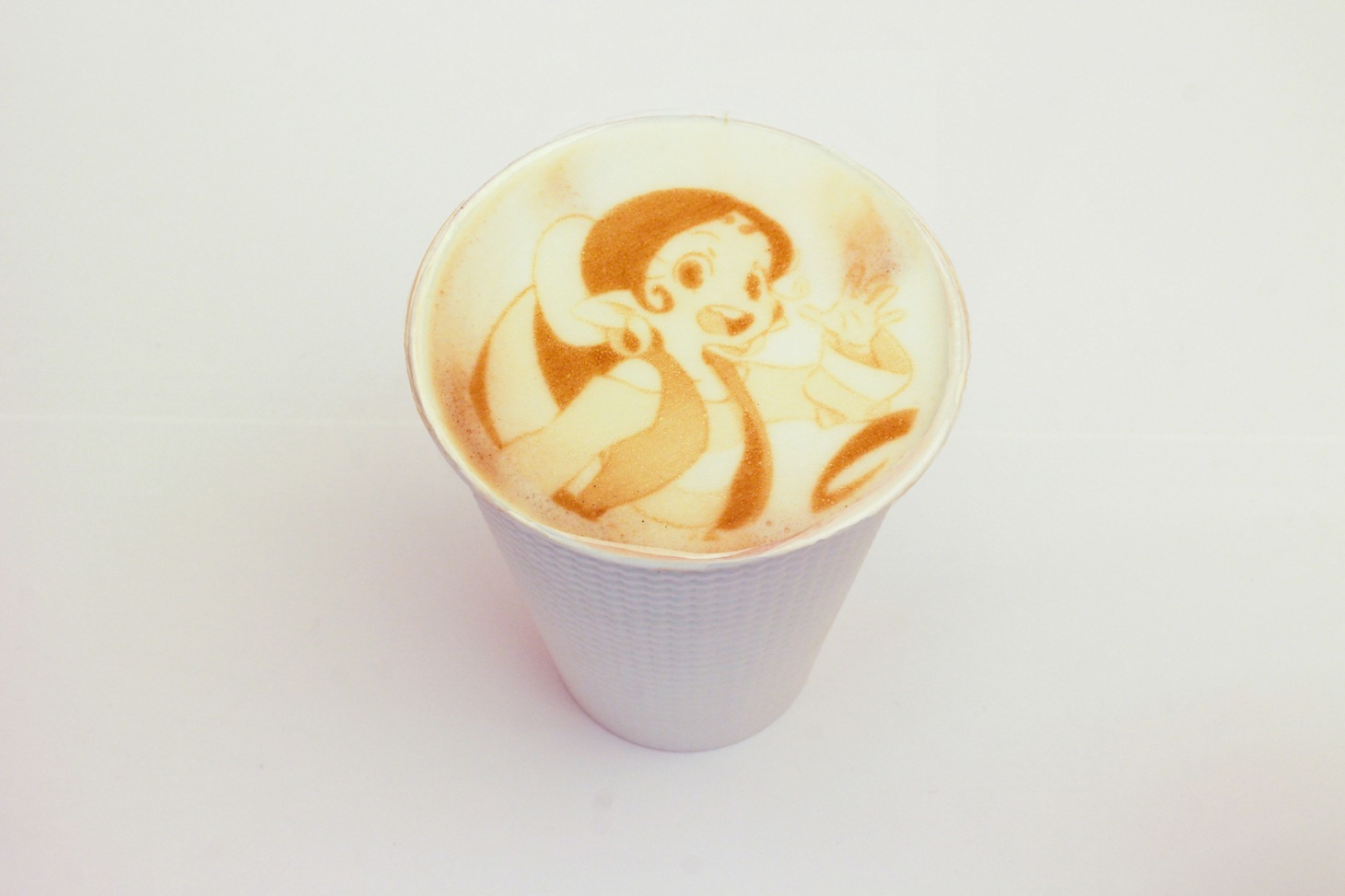 「カフェラテ アクビ前編」