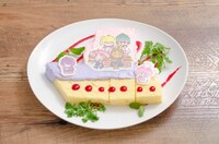 「鬼兵隊×ゴロピカドン＆マイメロディの船型ケーキ」