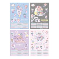 「A4ステッカーセット（全4種）」