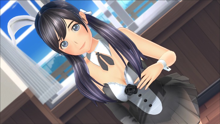 特典をゲームで使用した様子。