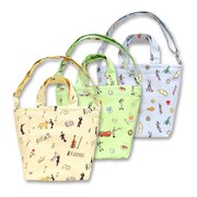 キャンバスショルダートート