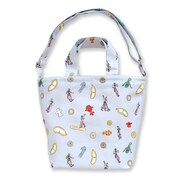 キャンバスショルダートート