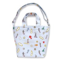 キャンバスショルダートート