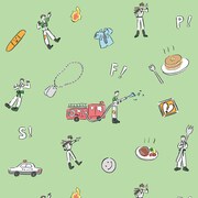 FRAMEのテキスタイル。