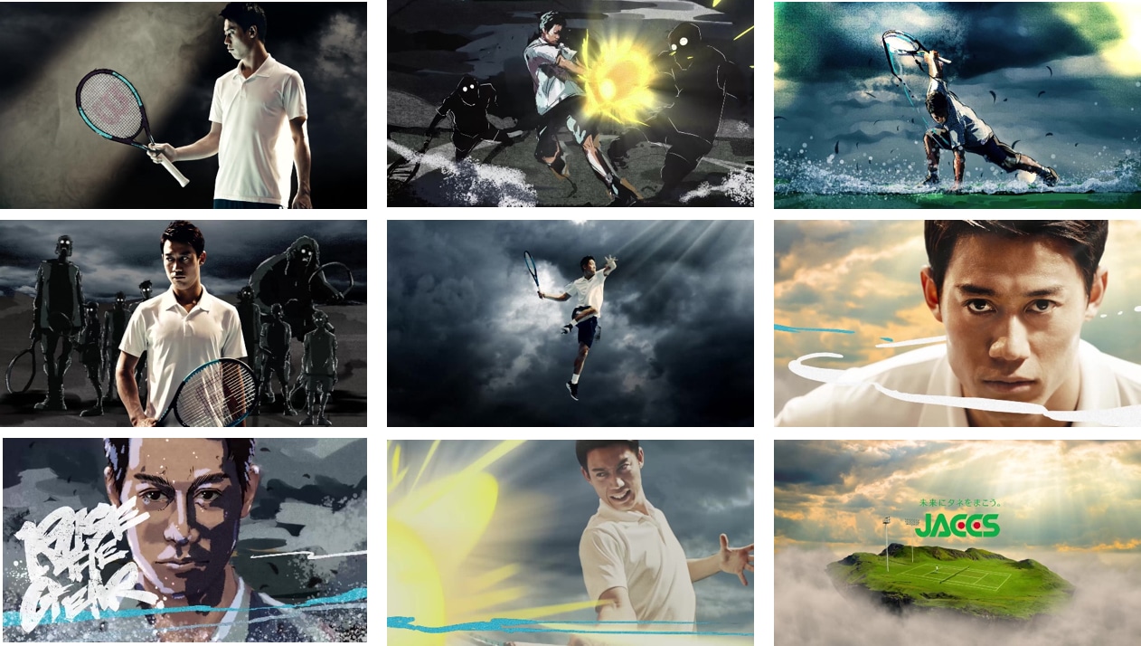 ジャックスカードの新CM「RAISE THE GEAR」編より。