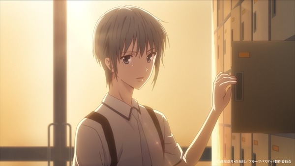 アニメ「フルーツバスケット」第1話の先行カット。