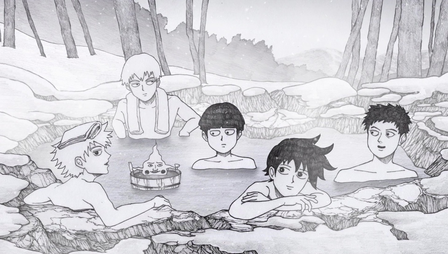 「モブサイコ100」新作OVAの告知動画より。
