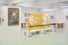 「ラフ∞絵」天野喜孝のコーナーより。