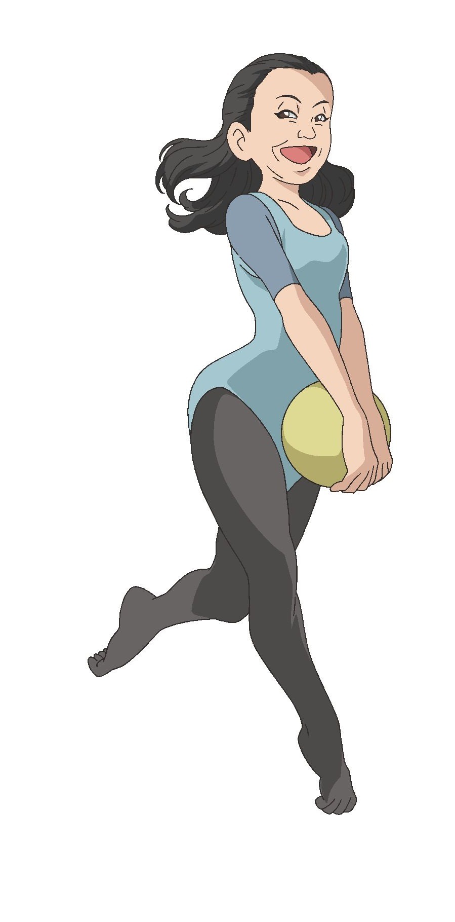 アニメに登場するいとうあさこ。