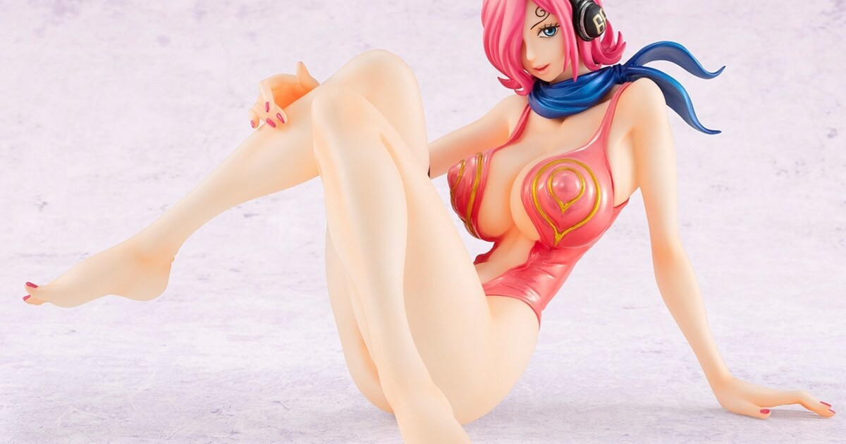 ONE PIECE」ピンク色のセクシーな水着着たレイジュのフィギュア 