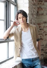 牛乳おんな役、しば彦役の前内孝文。