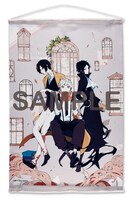 誌上通販第1弾にラインナップされた「文豪ストレイドッグス」のタペストリー。