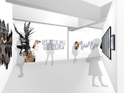 「ZONE1『Manga』」より「DEATH NOTE」の原画展示イメージ。（主催者提供）