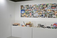 「『よつばと！』最新原画展」の様子。