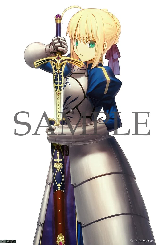 Fate/young ace Illustrations」より、武内崇のイラスト。(c)TYPE-MOON