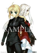 「Fate/young ace Illustrations」より、真じろうのイラスト。(c)Nitroplus/TYPE-MOON