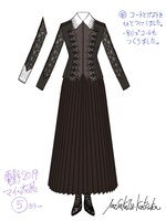 桂正和による衣装デザイン。(c)桂正和/集英社