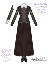 桂正和による衣装デザイン。(c)桂正和/集英社