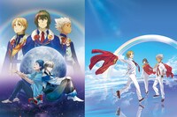 「KING OF PRISM by PrettyRhythm」（左）、「KING OF PRISM -PRIDE the HERO-」（右）ビジュアル。